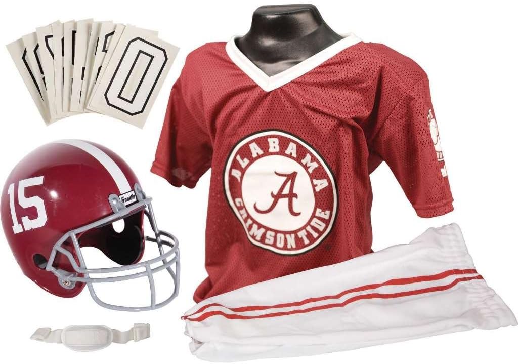 Franklin Sports NCAA Kids College Football Helmet and Jersey Set