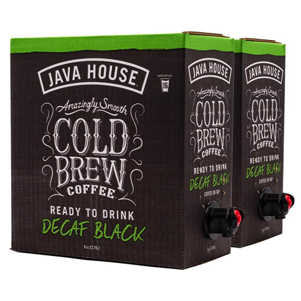 Java House Cold Brew Coffee on Tap - Smooth Decaf Delight