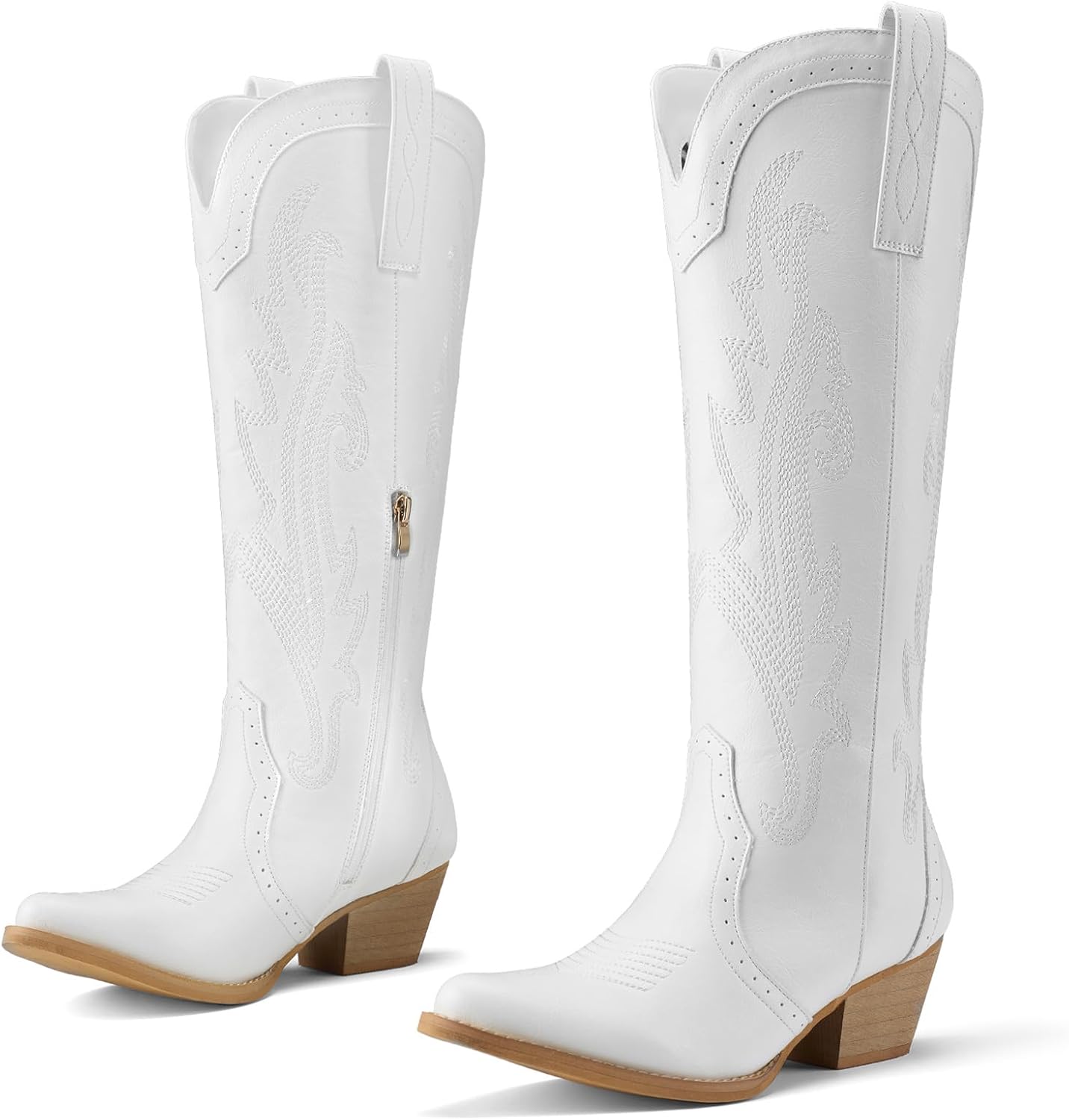 Rollda Cowboy Boots for Women: Stylish Knee-High Western Footwear
