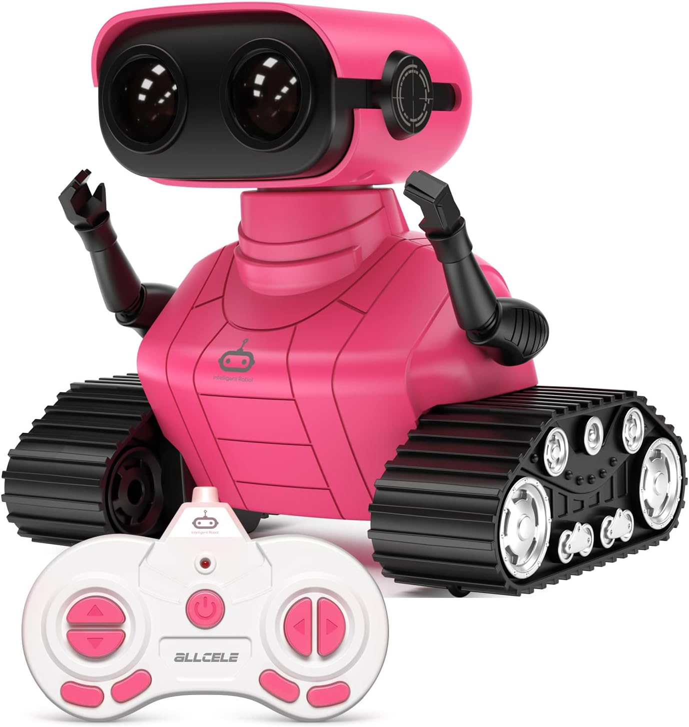 Rechargeable RC Robot Toy with Music & LED Eyes - For Kids 3+