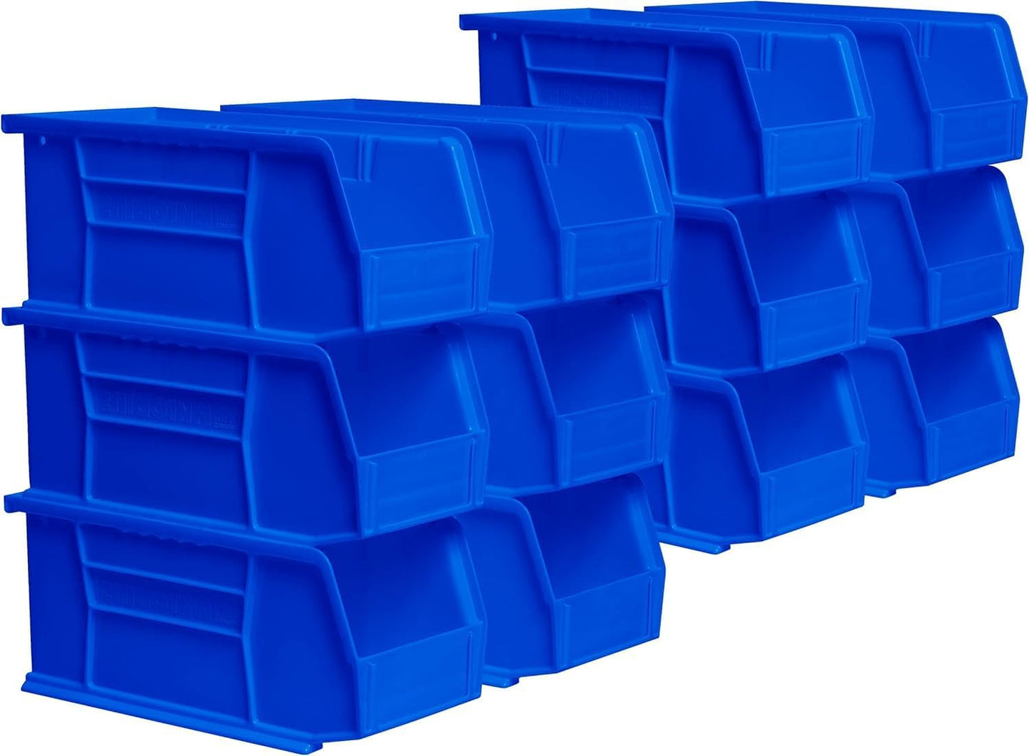 AkroBins Plastic Storage Bins for Garage and Craft Organization