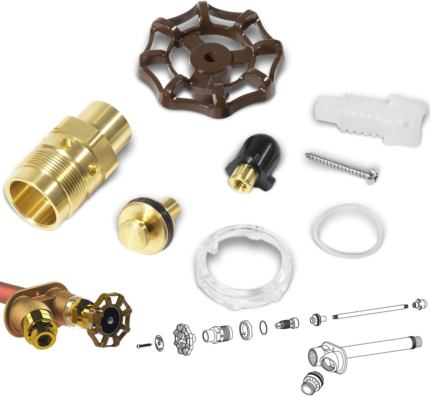 RK-25 Repair Kit for Woodford Model 20, 25 & 27 Faucets