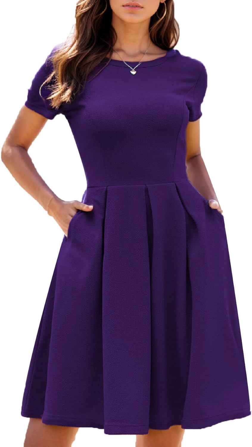 Oxiuly Summer Dresses for Women 2024 with Pockets and Style
