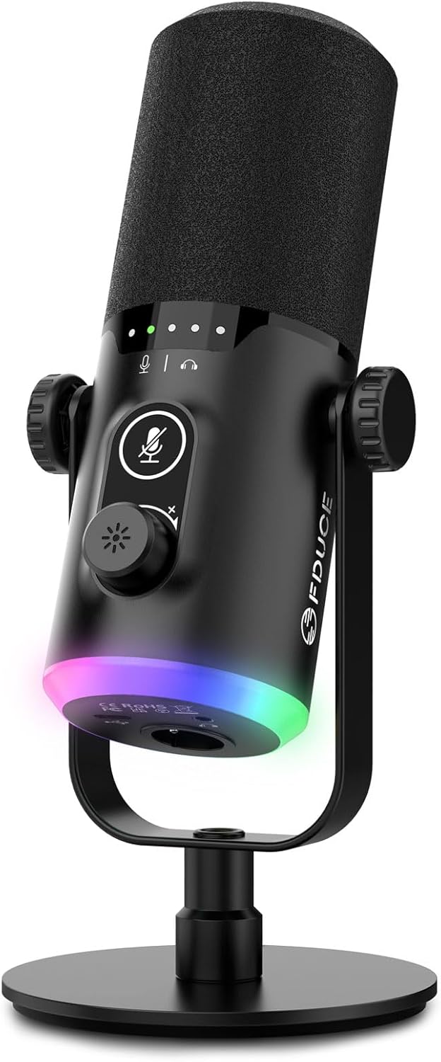 FDUCE D30 USB/XLR Gaming Microphone Kit for Streaming and Podcasting