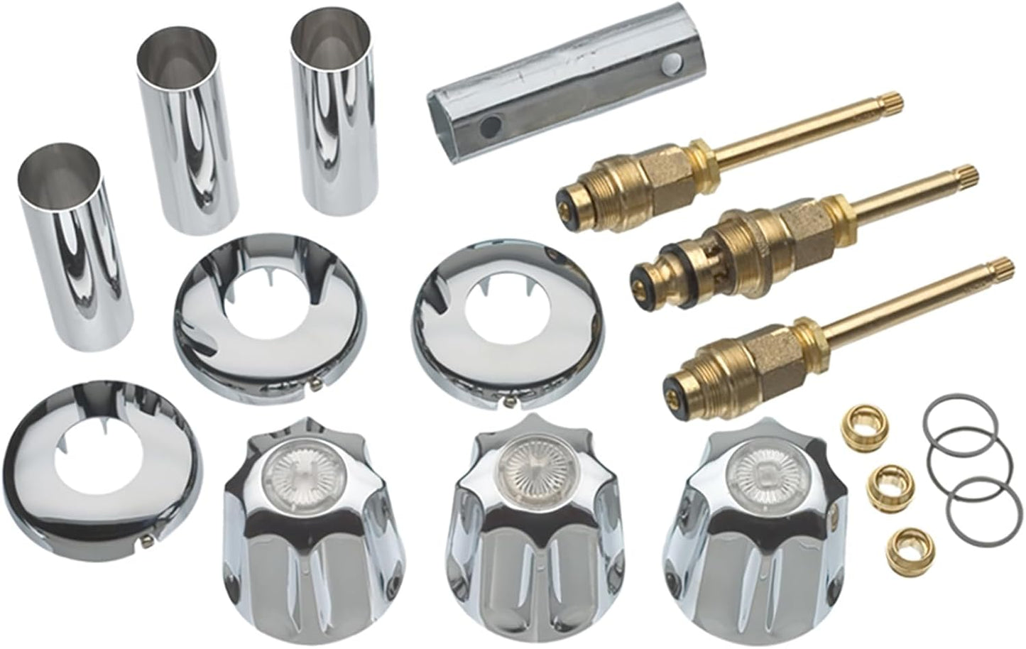 DANCO Bathtub and Shower 3-Handle Trim Kit for Gerber Faucets