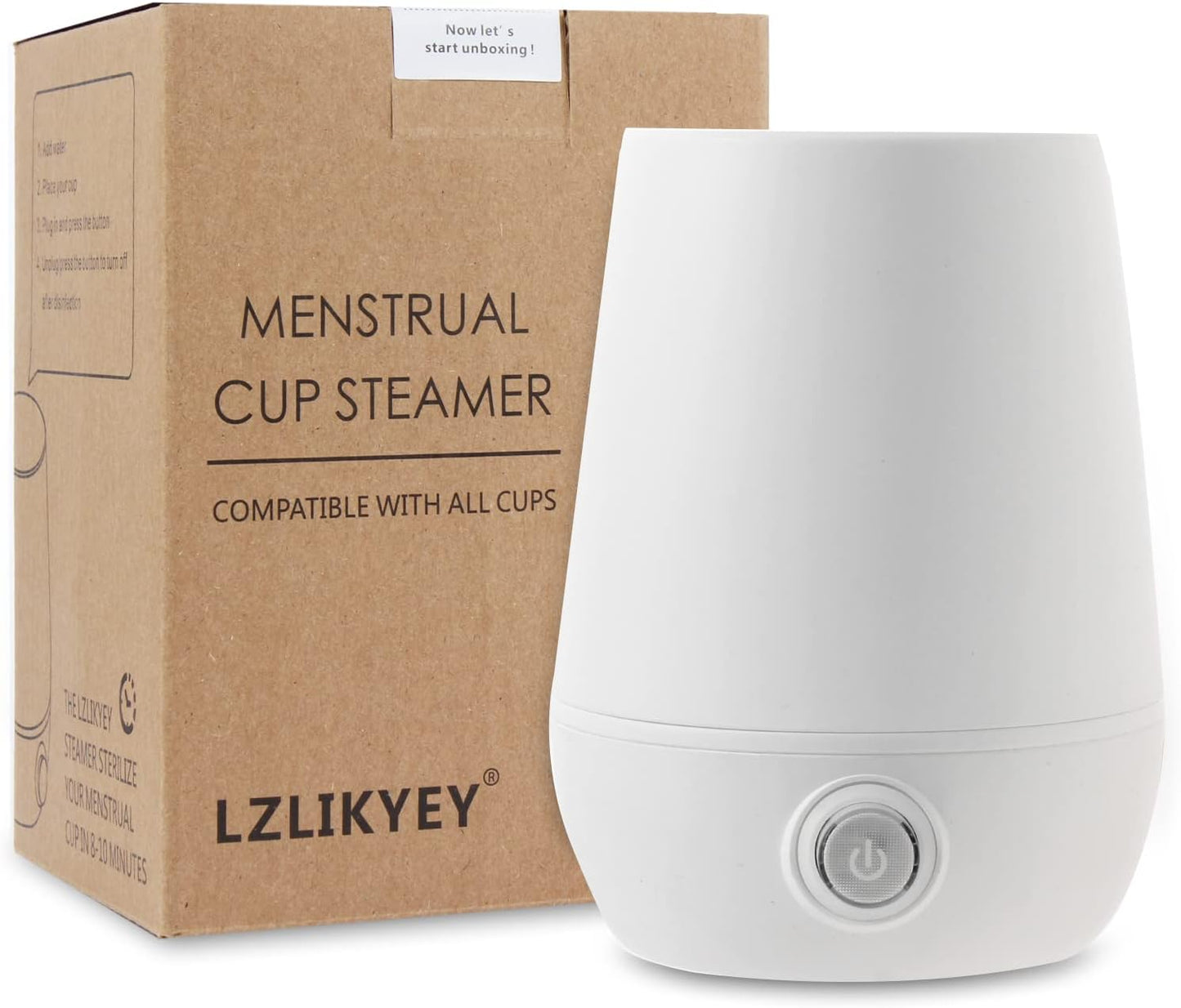3-in-1 Menstrual Cup Sterilizer - Clean, Dry, Store!