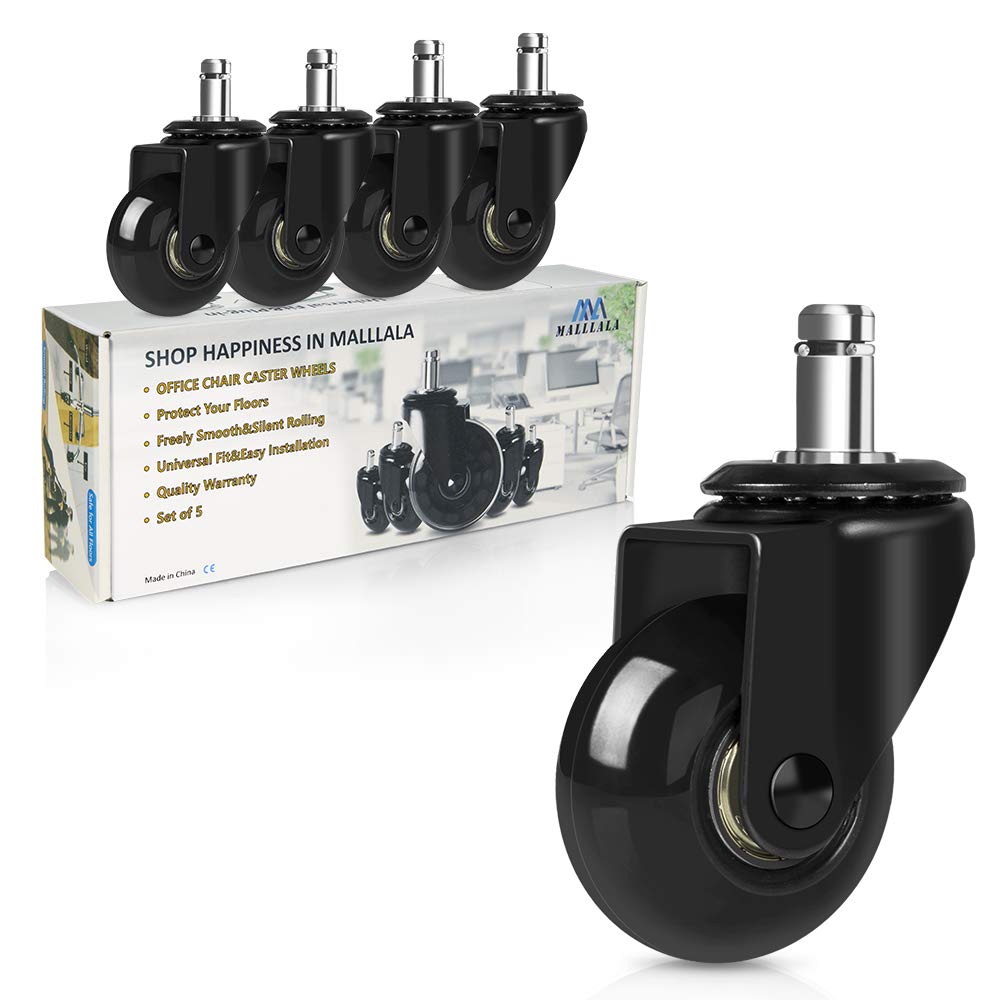 Silent Swivel Wheels for Office Chairs