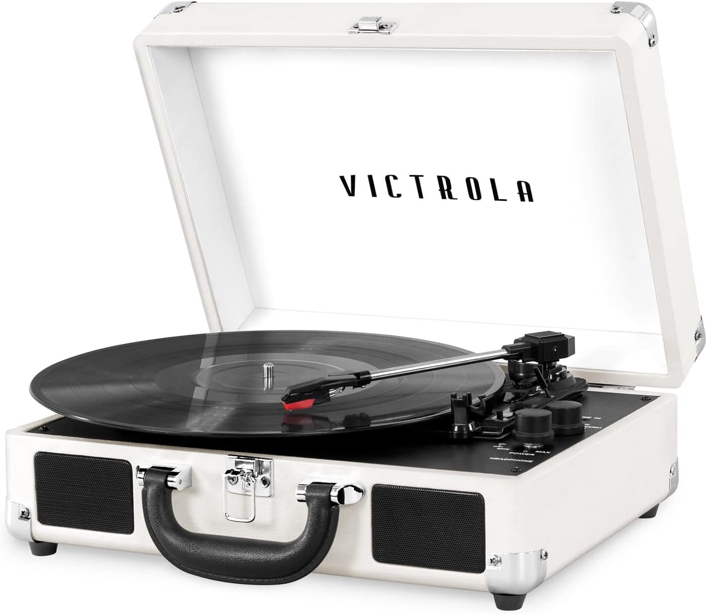 Victrola Journey+ Bluetooth Suitcase Record Player for Vinyl Lovers