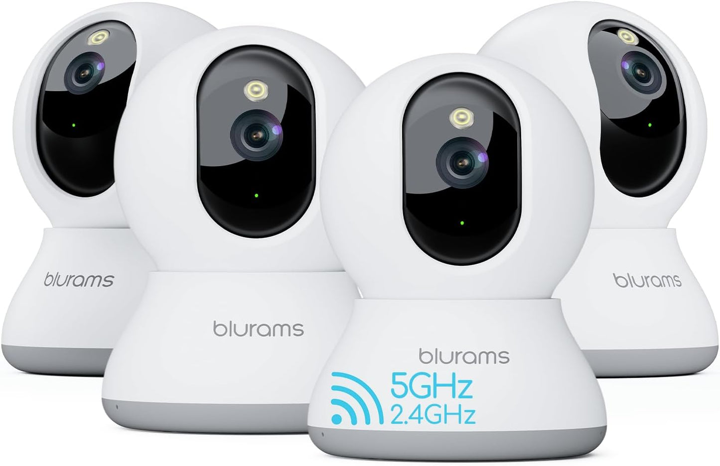 blurams Indoor Security Cameras 2K with 360 Coverage and Alerts