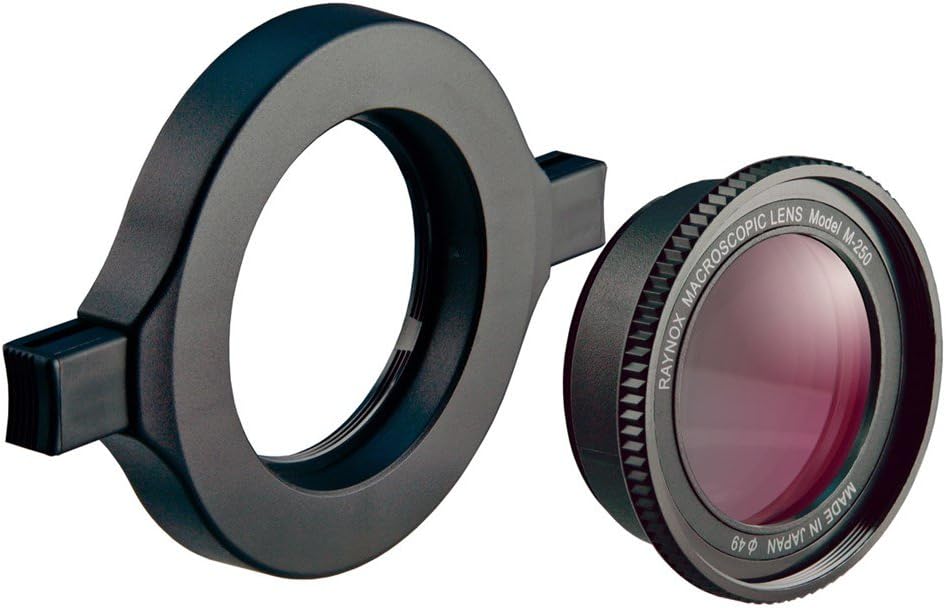 Raynox DCR-250 Super Macro Snap-On Lens for Stunning Close-Ups