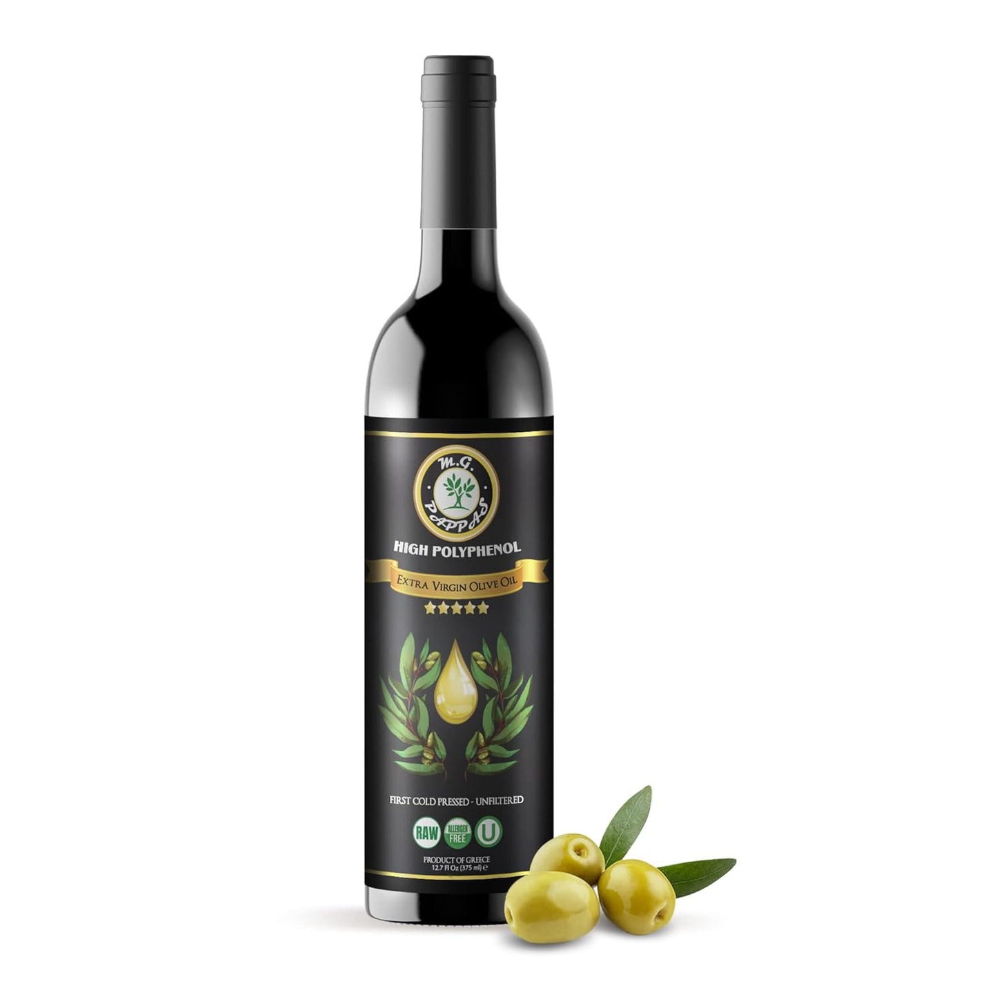 High Polyphenol Extra Virgin Olive Oil - Award-Winning Quality