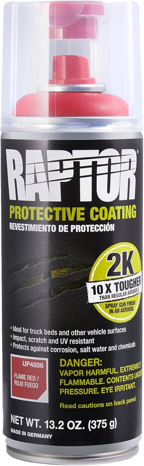 Raptor 2K Bedliner Aerosol for Ultimate Truck Bed Protection