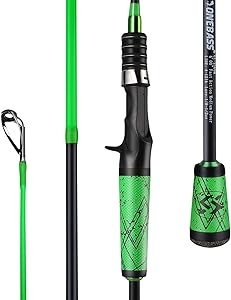 One Bass Fishing Pole - 24 Ton Carbon Fiber Casting Rods