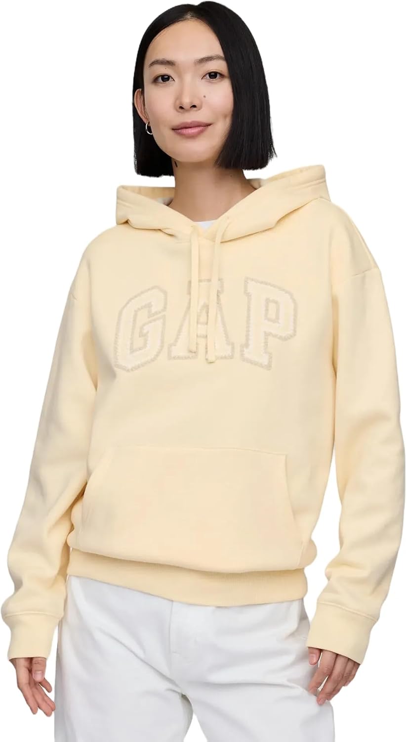 GAP Women's Logo Hoodie Full Zip Sweatshirt for Every Wardrobe
