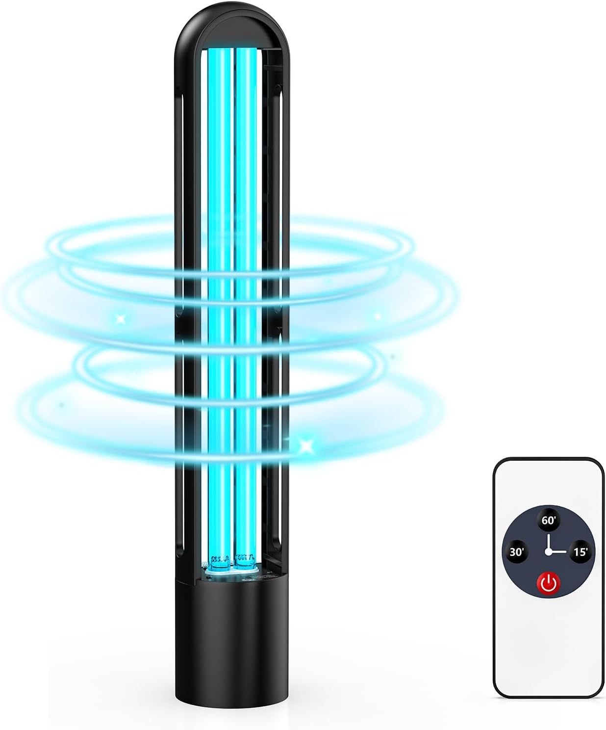 UV Light Sanitizer for Home Disinfection with Remote Control