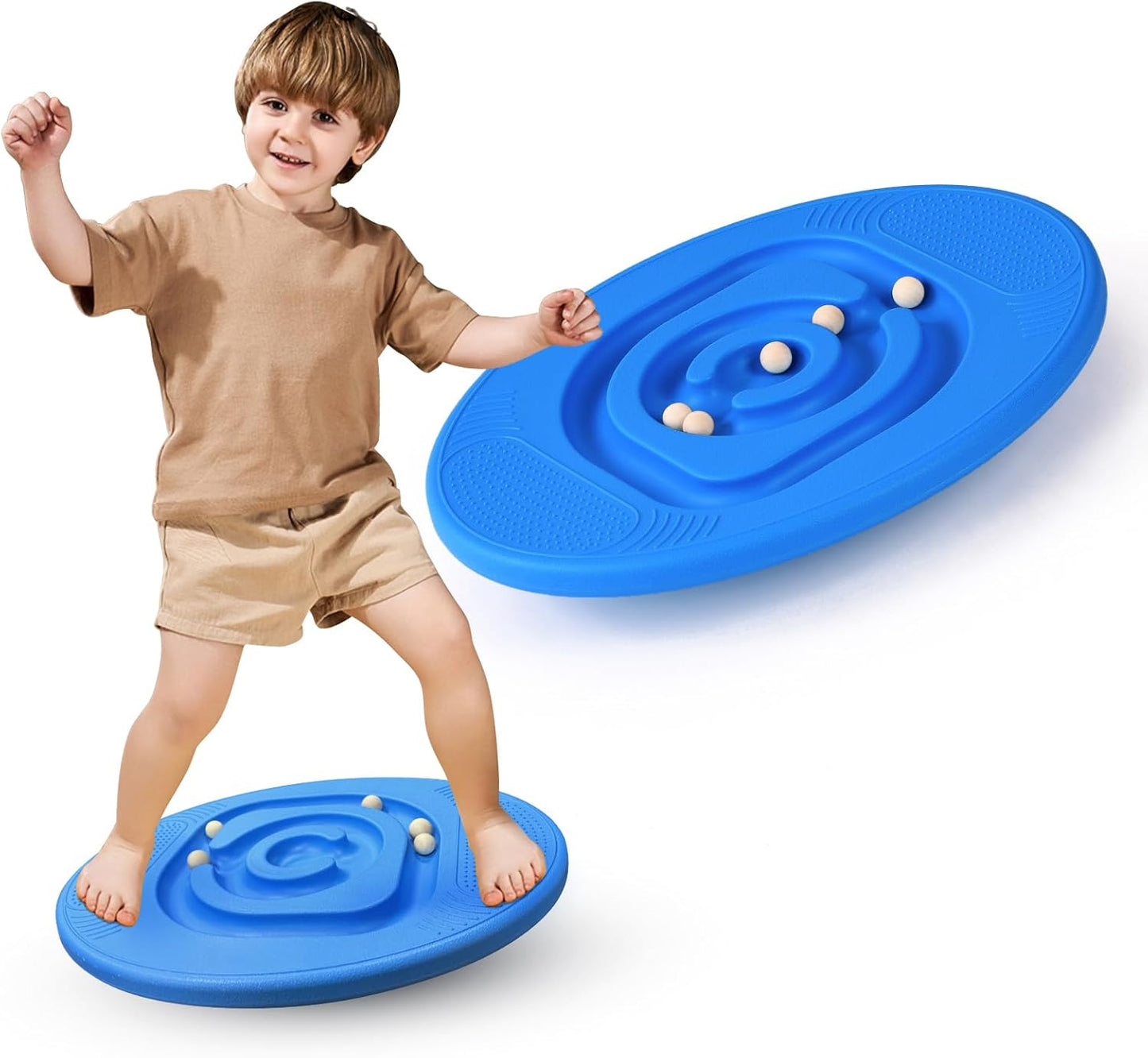 Kids Maze Balance Board - Wobble Trainer for Ages 3-12