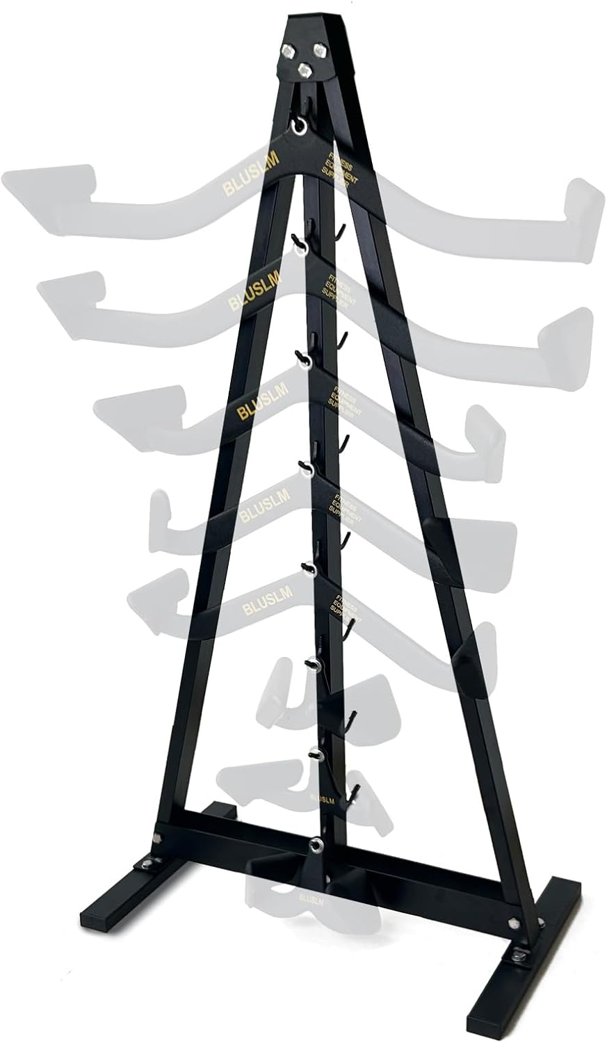 Lat Pull Down Bar Storage Rack for Home Gym Fitness Equipment