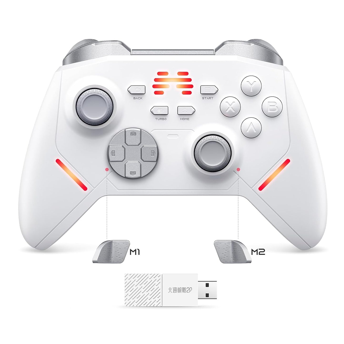 BEITONG KP20 Wireless Gaming Controller with TMR Joystick Precision