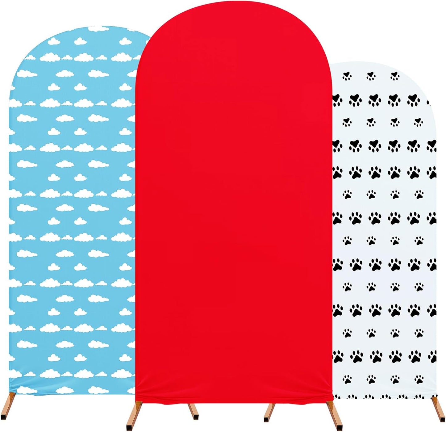 Arch Backdrop Cover Set of 3 for Wedding and Party Decorations