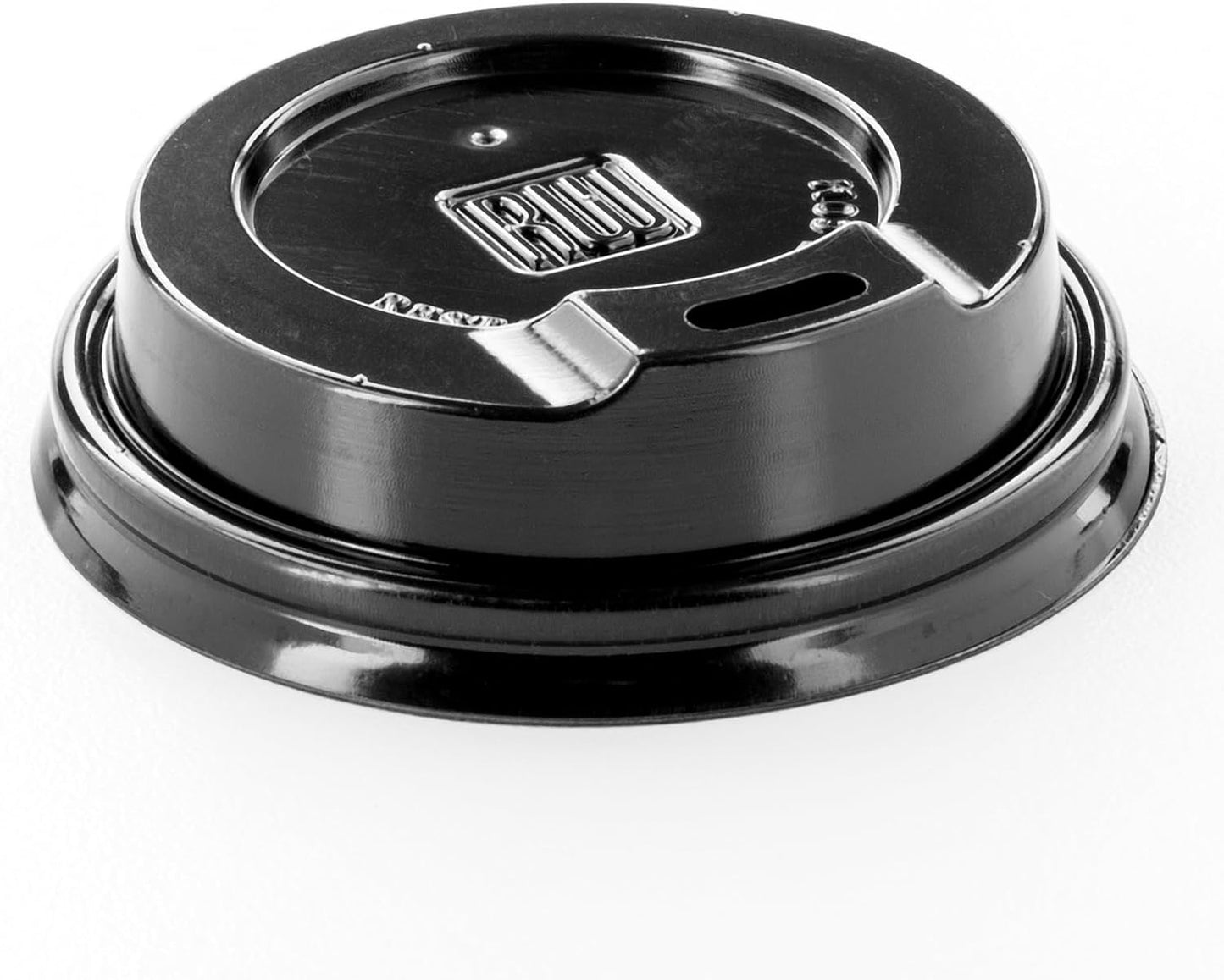 500-CT Disposable Black Lids for 4-OZ Coffee Cups - Perfect Fit