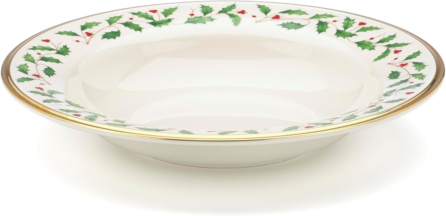 Holiday Soup Bowl - Elegant Christmas Dinnerware for Festive Meals