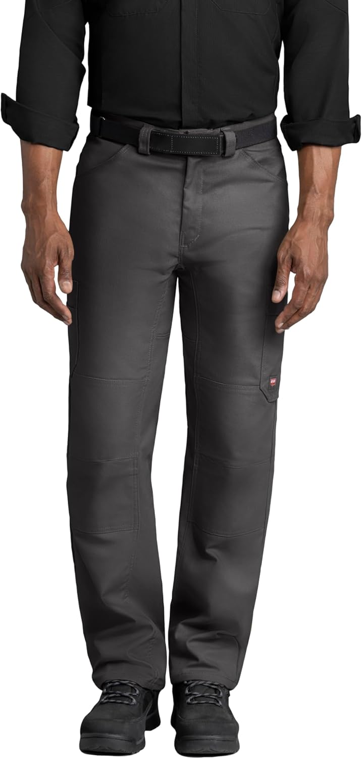 Red Kap Men's Double Knee No-Scratch Shop Pants for Comfort