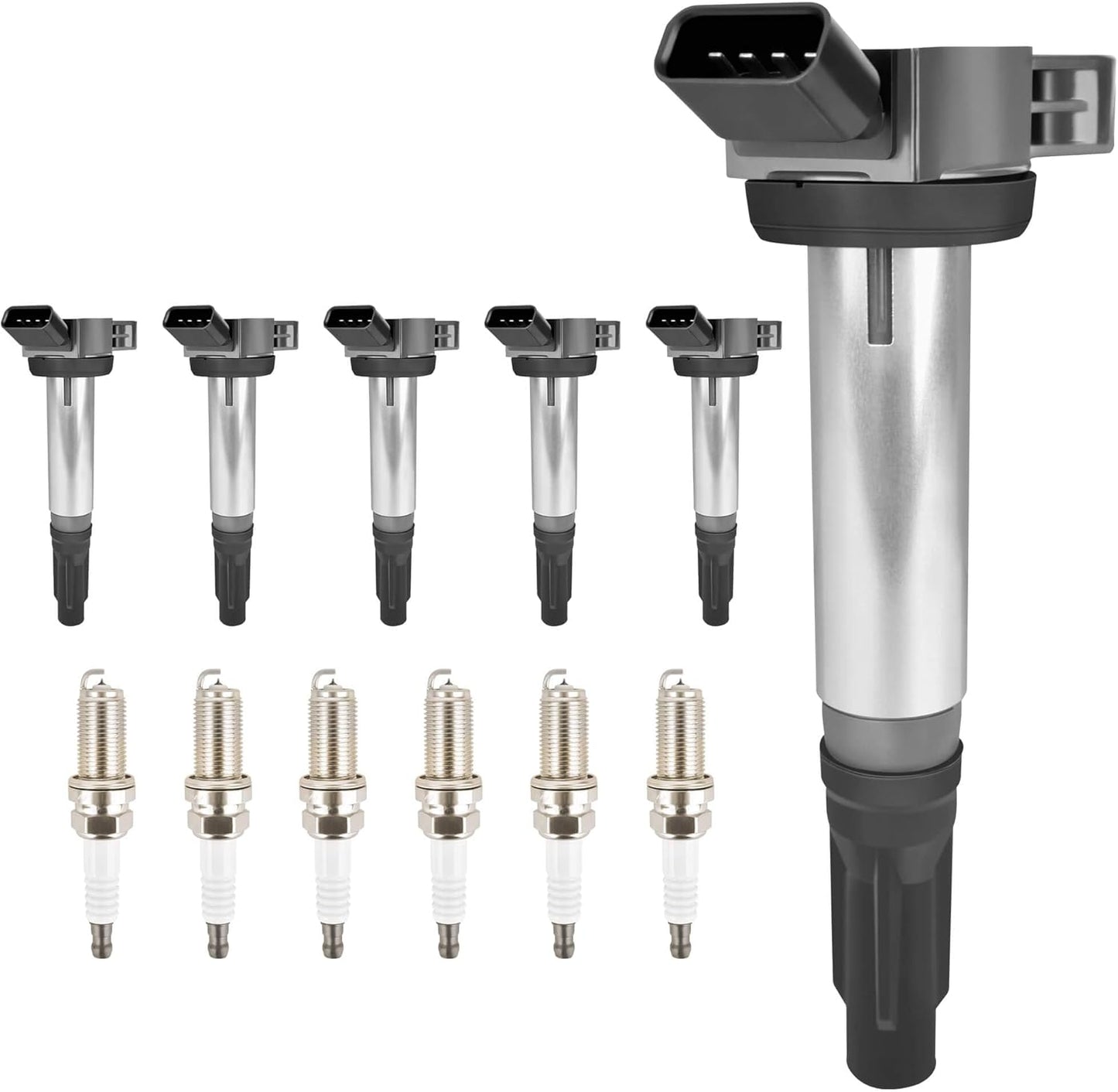 HYR Set of 6 Ignition Coil Pack and Iridium Spark Plugs Review