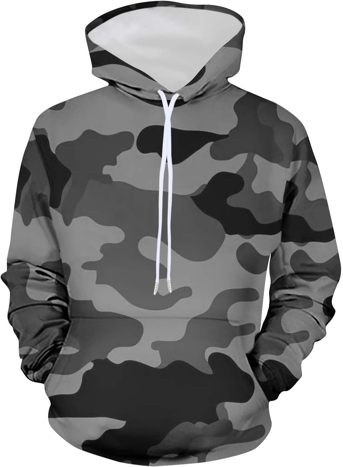 Camo Hoodie: 2023 Fall Fashion, Loose Fit