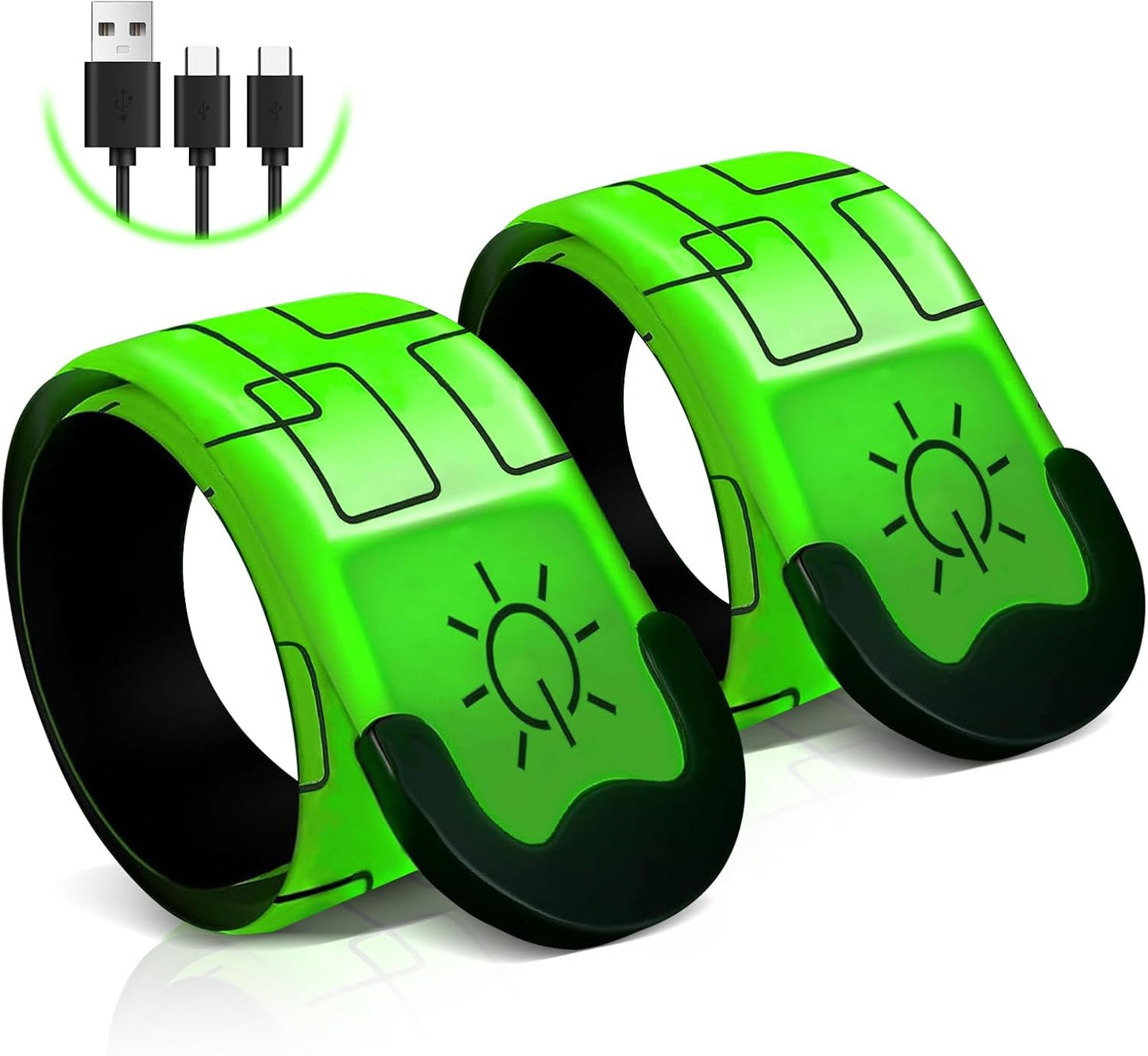 High Visibility LED Armbands 2024 - Stay Safe!