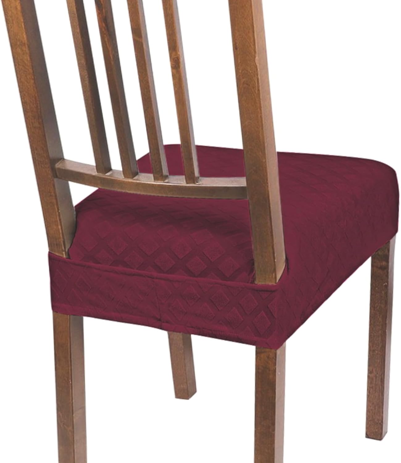 SearchI Stretch Dining Chair Seat Covers Set of 6 for Comfort