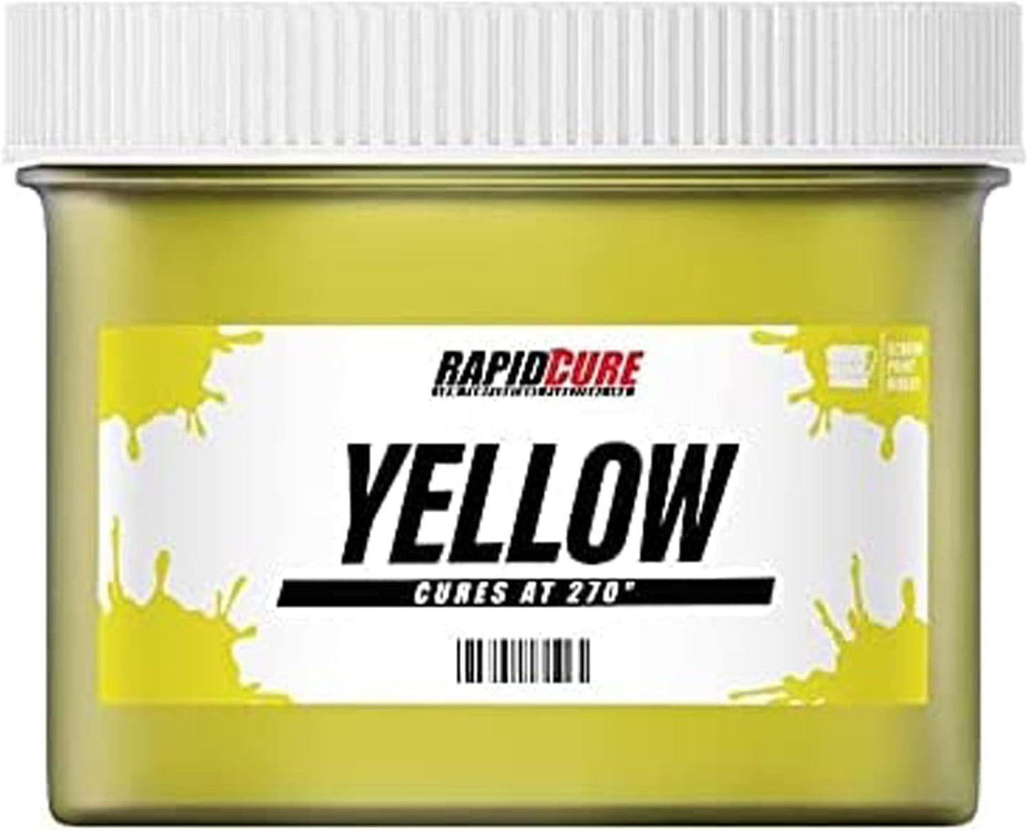 Rapid Cure Screen Printing Ink Yellow - Fast Curing Fabric Paint