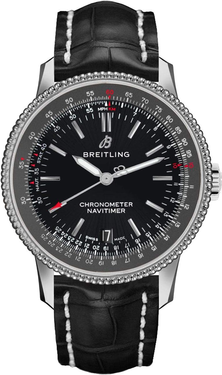 Breitling Navitimer 1 38mm Automatic Black Dial - Timeless Style!