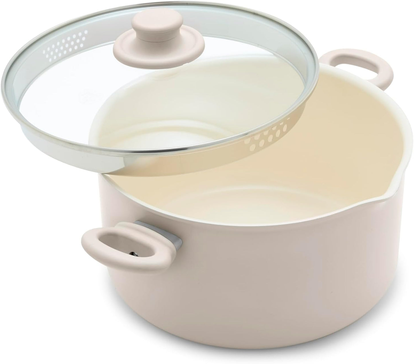 GreenLife 6QT Ceramic Nonstick Stockpot for Healthy Cooking