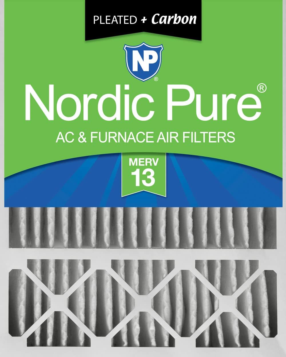 Nordic Pure 20x25x5 Honeywell Replacement Air Filters MERV 13