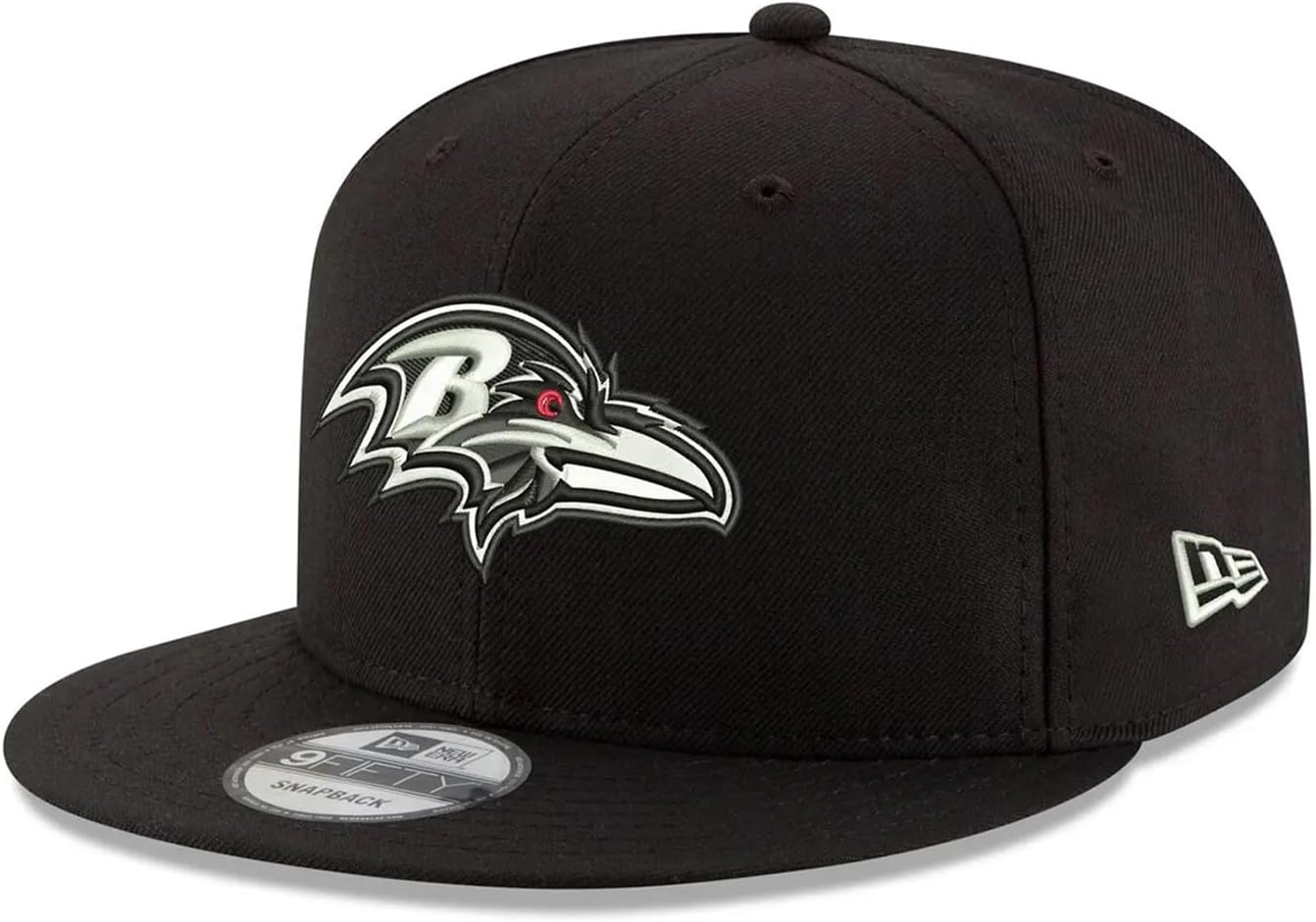 New Era NFL 9FIFTY Black White Adjustable Snapback Hat Review