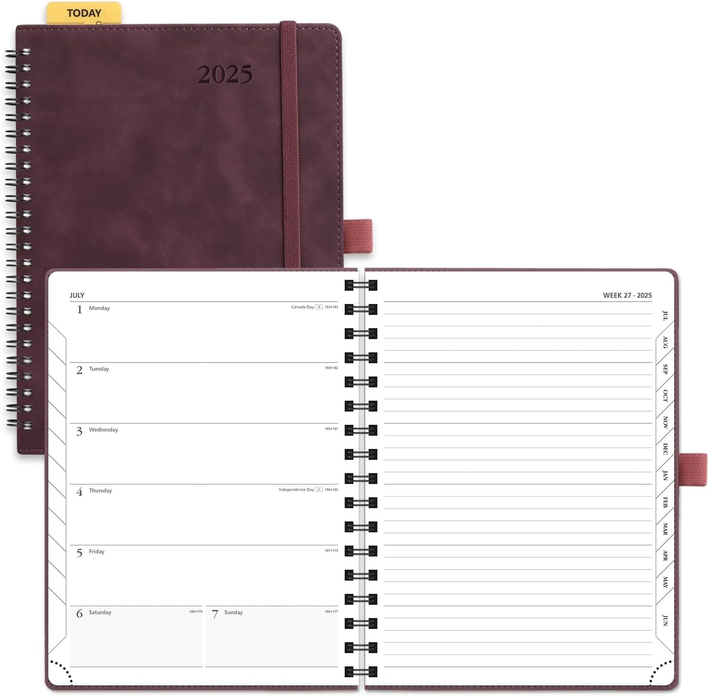 POPRUN 2025 Planner - Medium Size Appointment Book