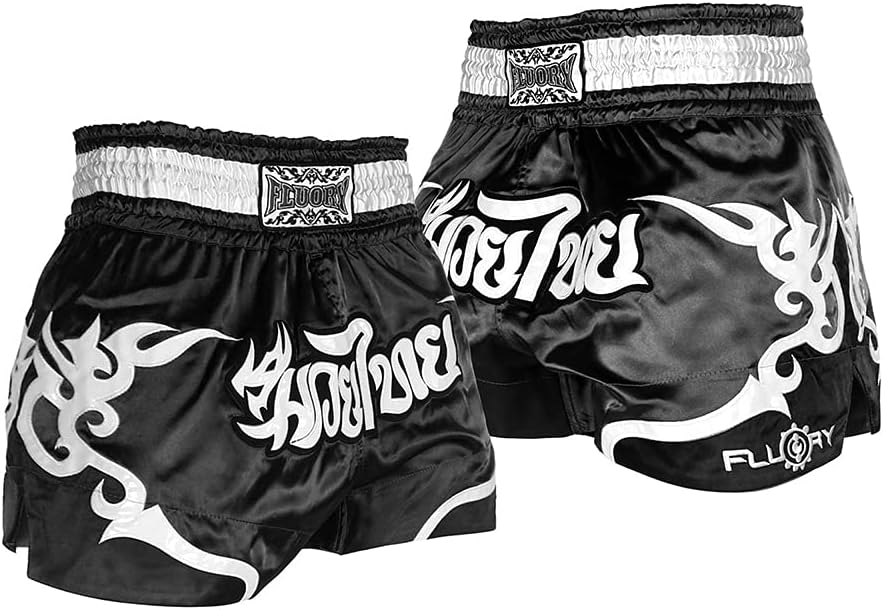 FLUORY Muay Thai Fight Shorts for MMA and Kickboxing Training