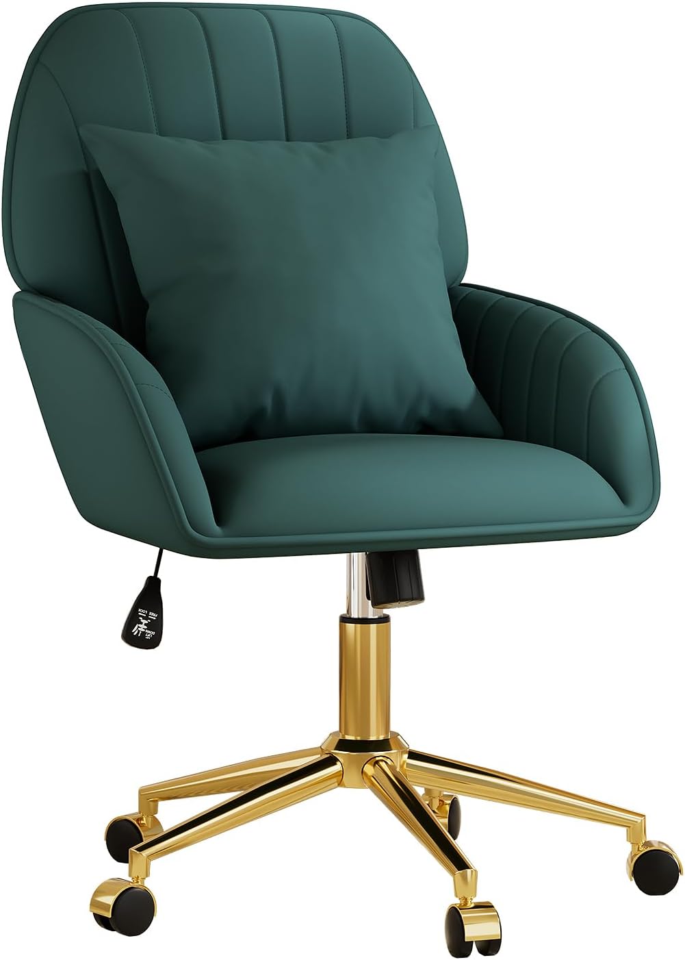 Comfy Home Office Desk Chair with Adjustable Swivel Wheels