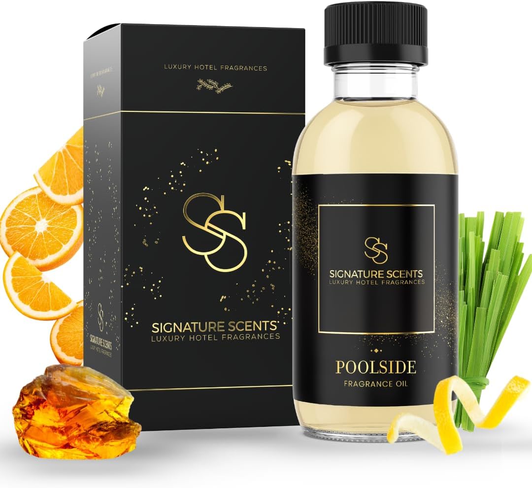 Luxury Hotel Fragrances - Poolside Diffuser Oil for Aromatherapy