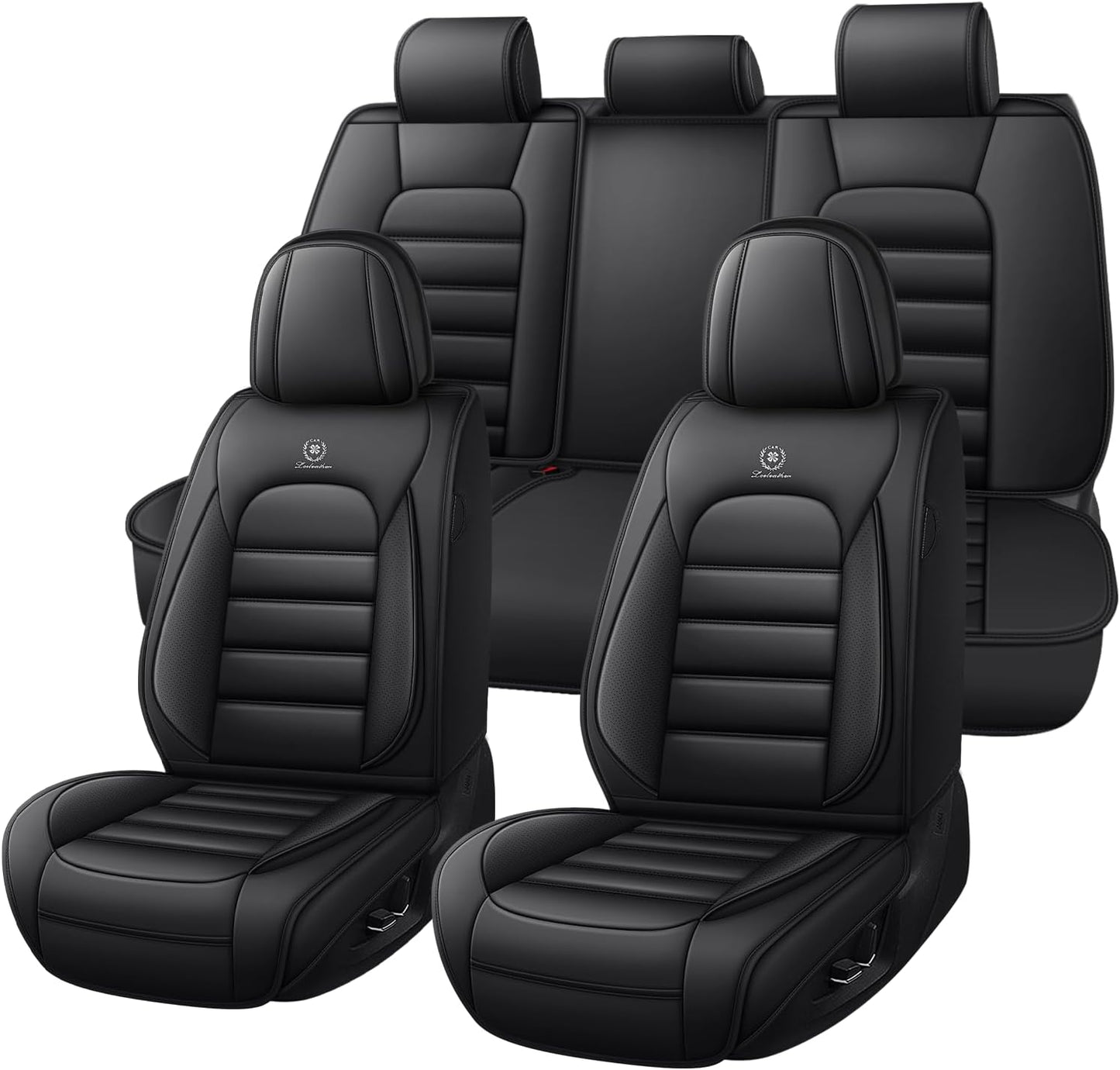 Truck Seat Covers for RAM 3500 2010-2025, Waterproof Nappa Leather