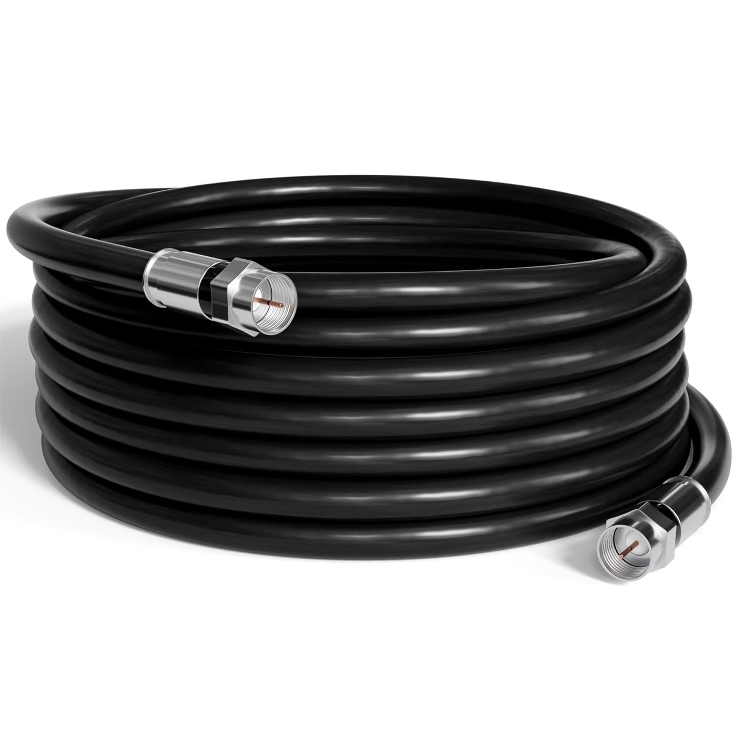 High Speed 200 FT Coaxial Cable for Internet and Satellite Use