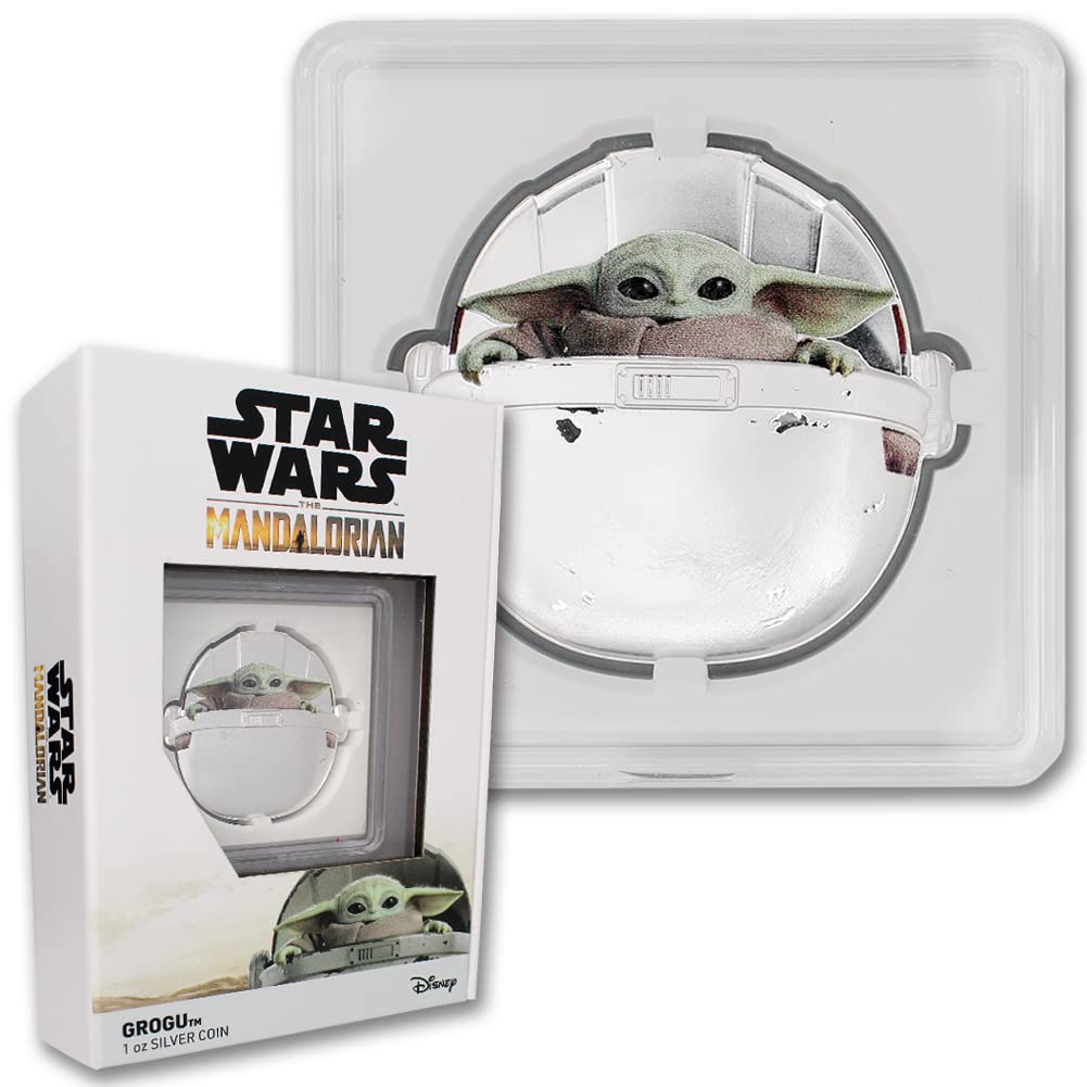 2022 1 oz Niue Star Wars Mandalorian Silver Grogu Coin Review