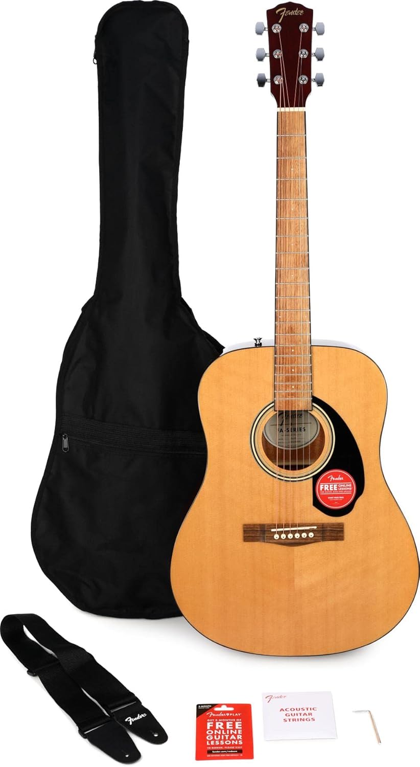 Fender FA115 Acoustic Guitar Pack - Unleash Natural Tone