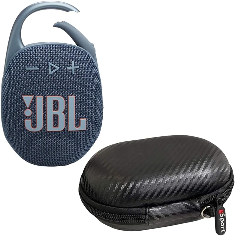 JBL Clip 5 Bluetooth Speaker Bundle - Portable Music On-The-Go!