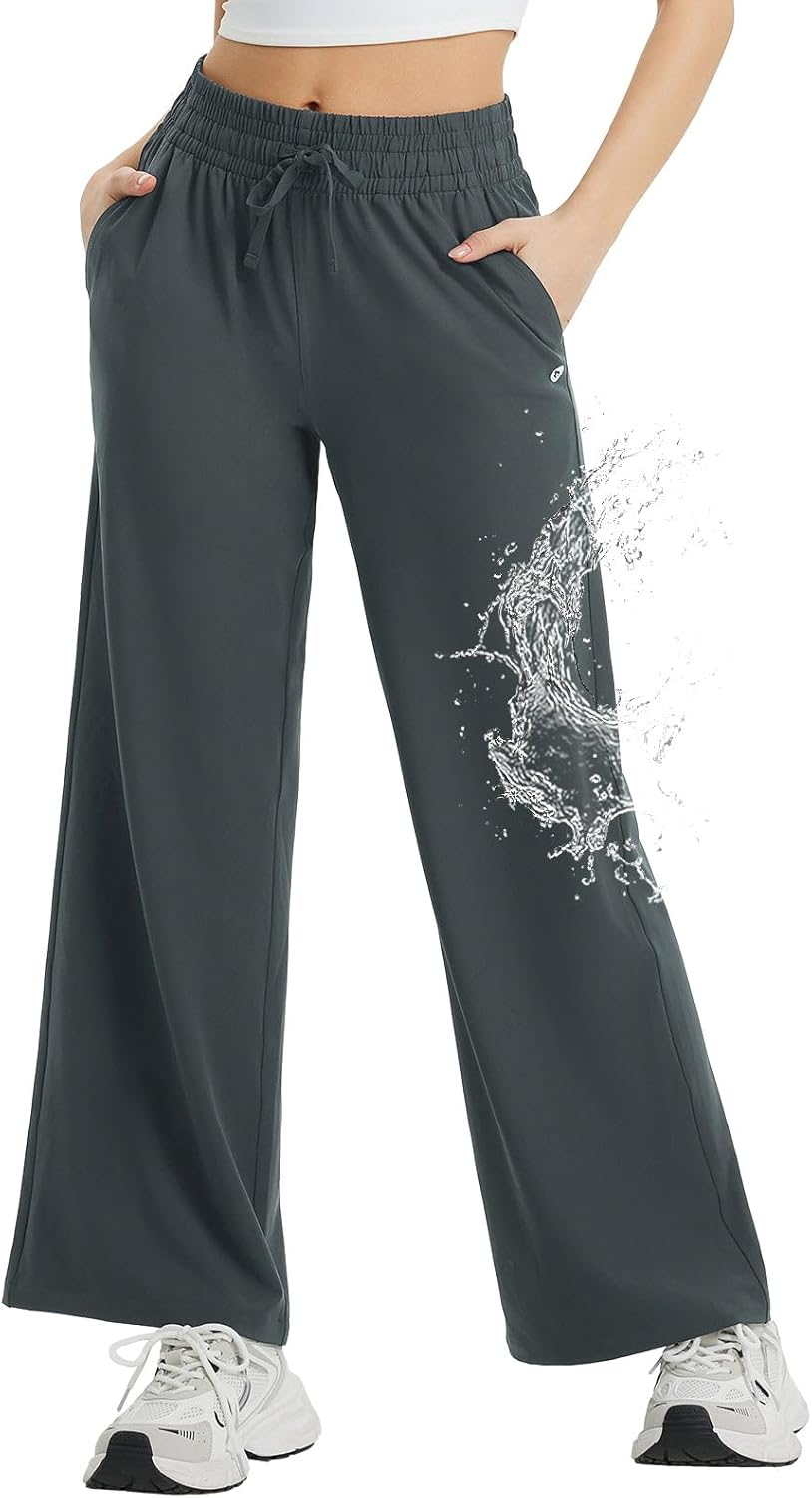 Baleaf Women's Hiking Pants with UPF 50+ and Water Resistance