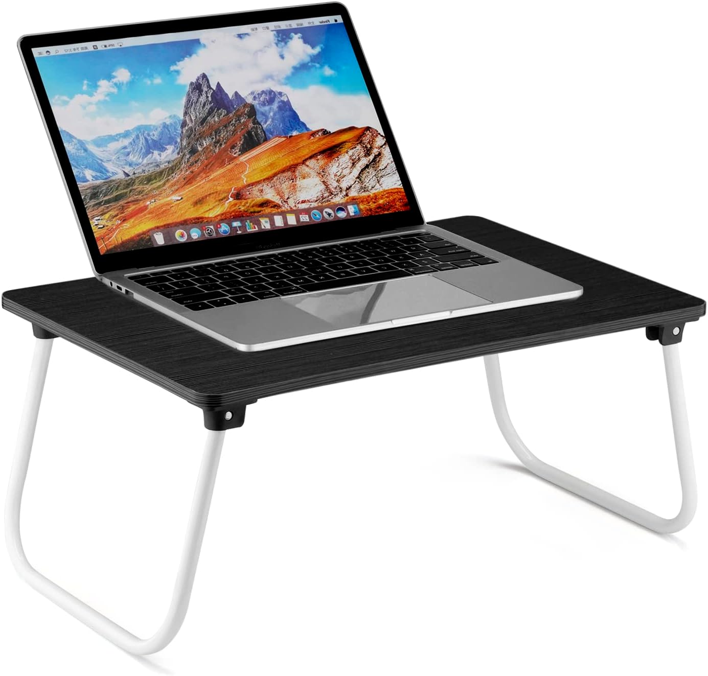 Portable Black Lap Desk - Stylish & Convenient