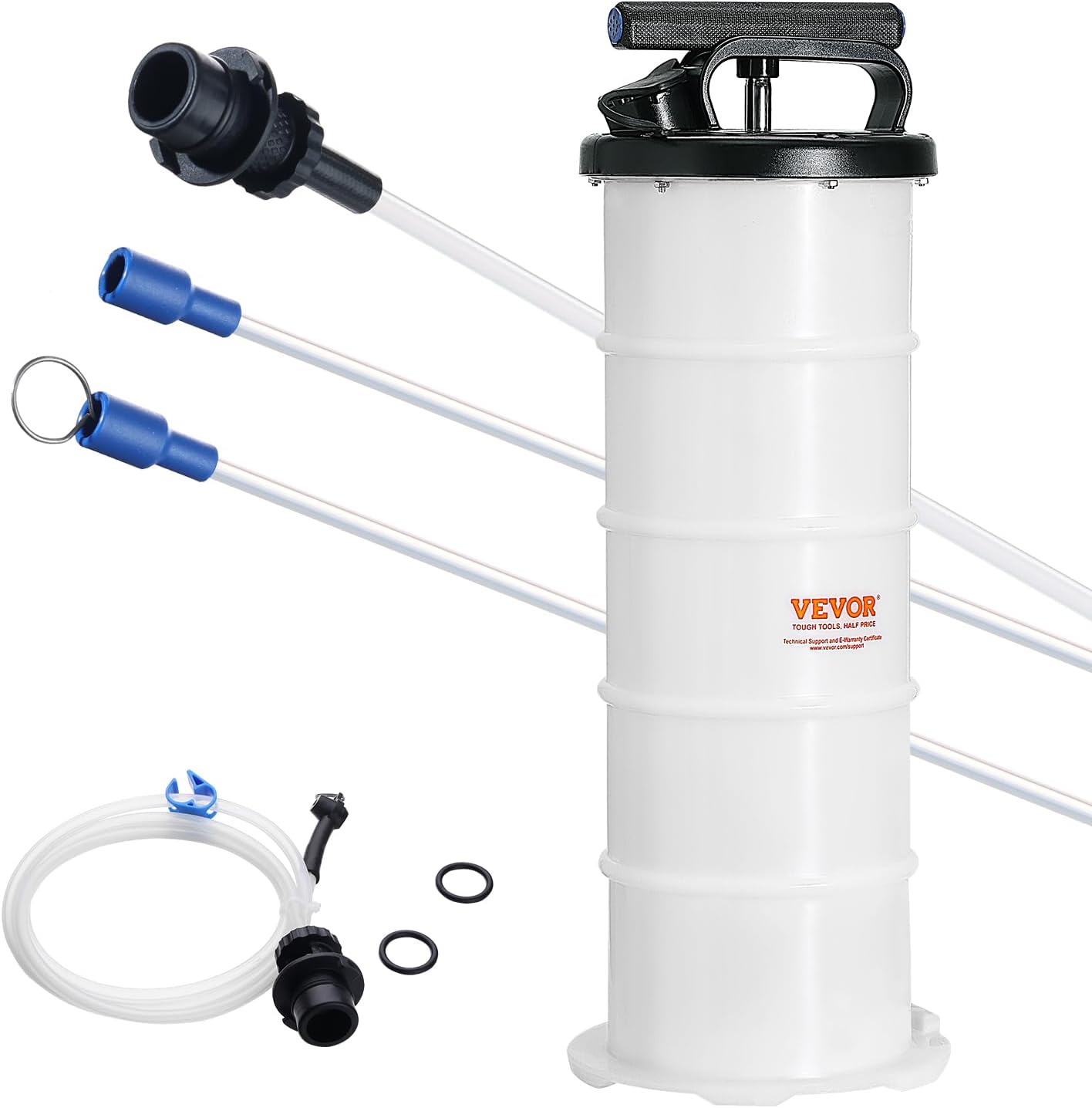 VEVOR 6.5L Manual Fluid Extractor Pump for Easy Oil Changes