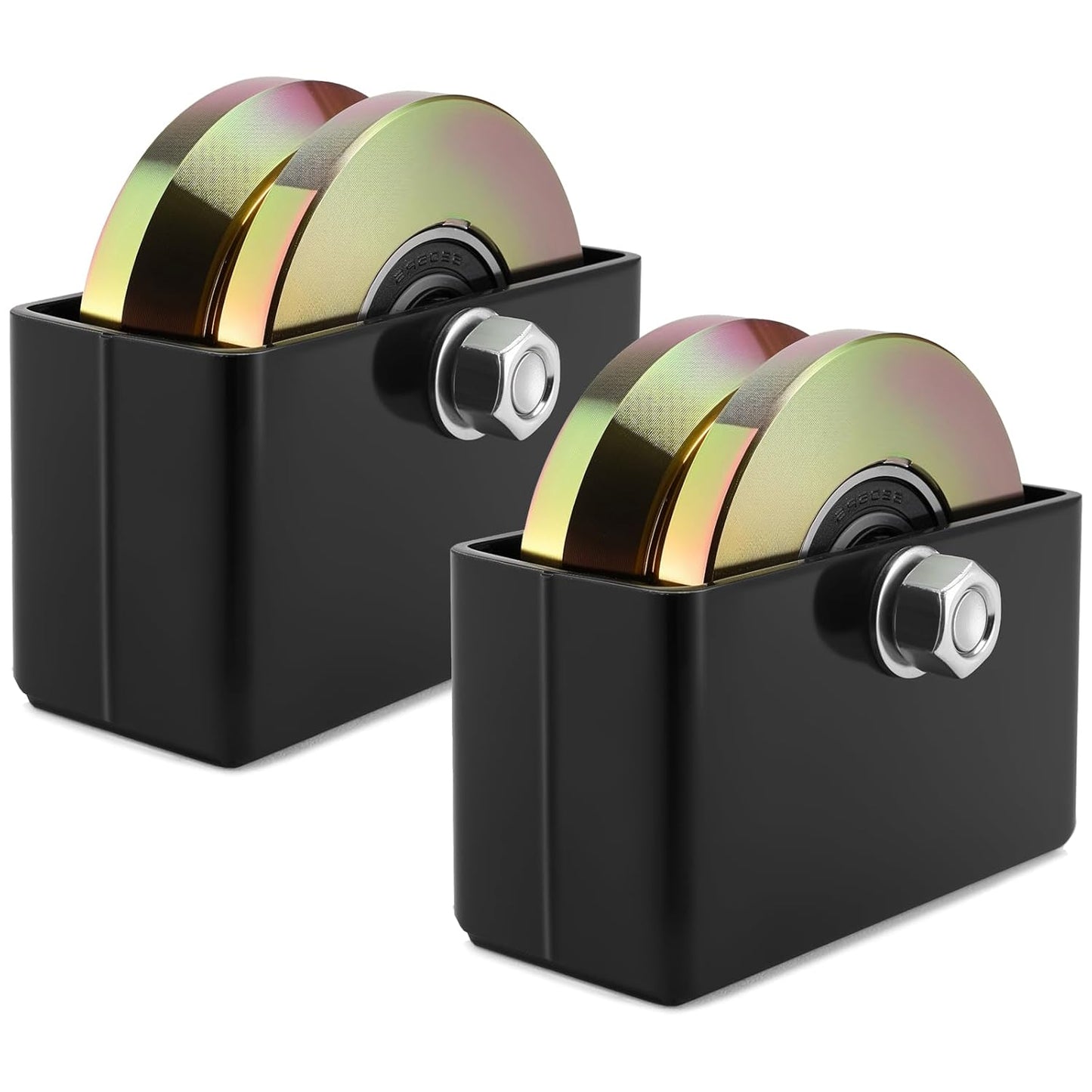 4 Sliding Gate Rollers Wheel 2 Pack for Heavy Duty Use