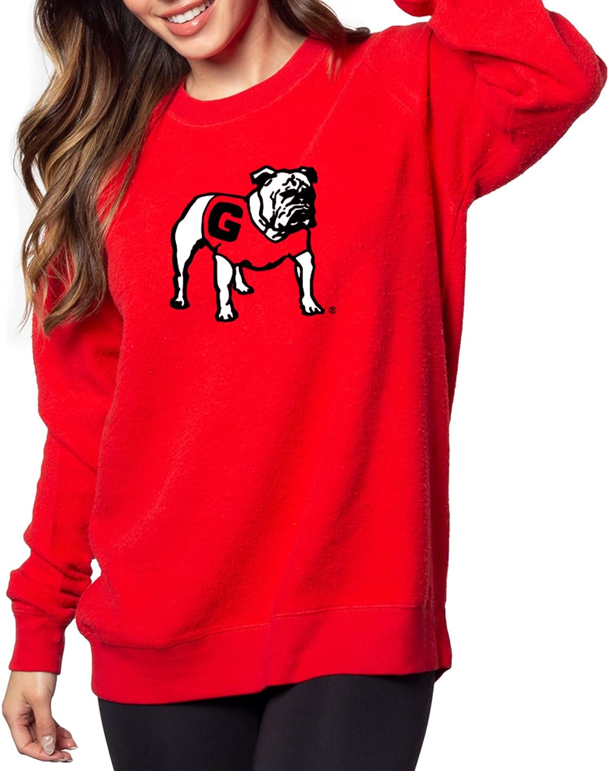Chicka-d Women's Home Base Crew: Soft Cloud Fleece Comfort