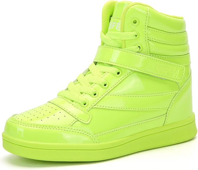 UBFEN Women's Hidden Wedges 5.5cm Fashion Sneakers Bootie